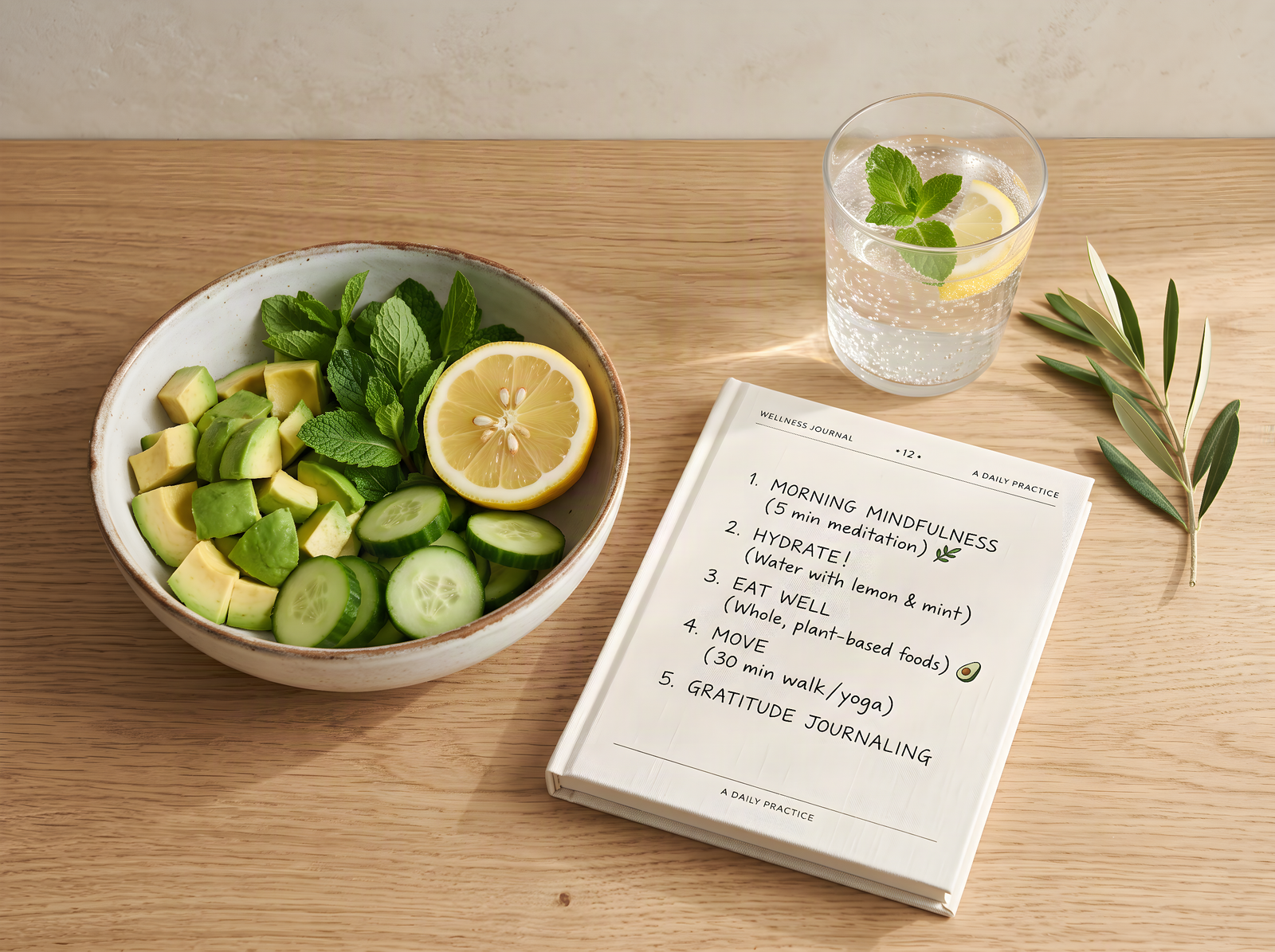 Fresh vibrant meal preparation and mindful nutrition plan from a healthy living coach in Harrow, London.